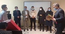برگزاری مراسم تودیع و معارفه سرپرست امور مالی بیمارستان قائمیه