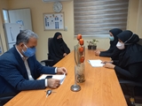 کمک خیر نیک اندیش کوه چناری به بیمارستان قائمیه