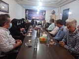 دیدار کارکنان بیمارستان قائمیه با فرماندار جدید شهرستان کوه چنار