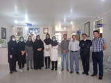 اردوی جهادی سپید پوشان ولایت بیمارستان قائمیه