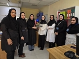 تجلیل از داروساز بیمارستان قائمیه به مناسبت روز داروساز