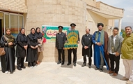 حضور کاروان زیر سایه خورشید در بیمارستان قائمیه